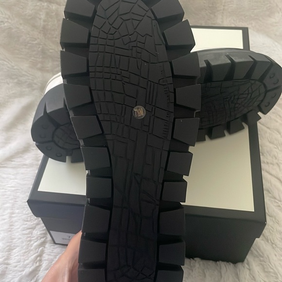 NWT J/SLIDES TYLER White Leather Loafer - Picture 16 of 16